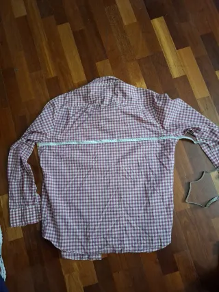Camisa cuadros Massimo Dutti