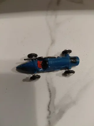 Coche de carreras Anguplas Ferrari azul