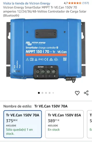 Victron Energy SmartSolar MPPT 150V 70A