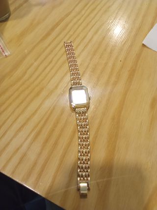 Reloj de mujer acero inoxidable dorado