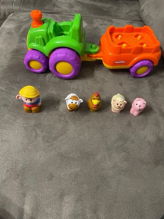 Tractor Nenittos con animales