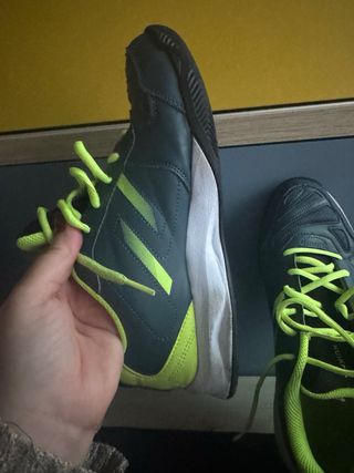 Zapatillas padel kuikma azul verdoso y Verdes