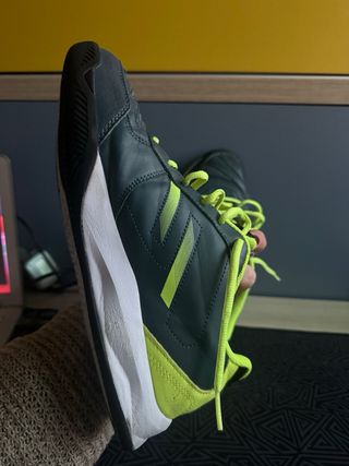 Zapatillas padel kuikma azul verdoso y Verdes