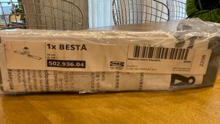 2 Patas Ikea Kabbarp Negras + Pata Apoyo Besta