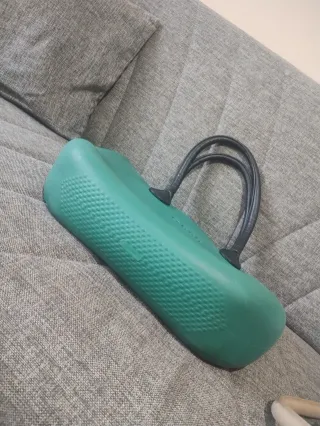 Borsa O bag Teal e Nera