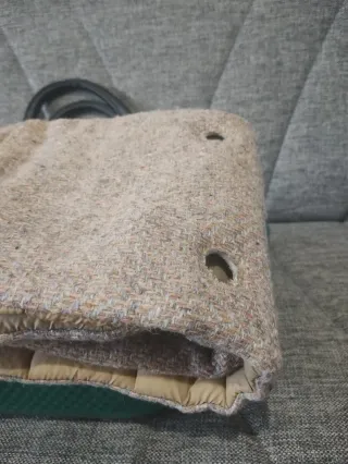 Borsa O bag Teal e Nera