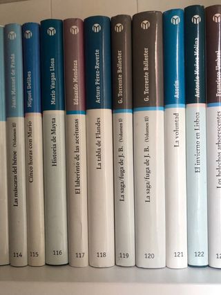 Libros literatura en castellano. 1 euro ejem