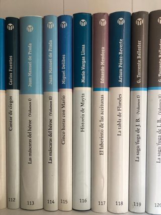 Libros literatura en castellano. 1 euro ejem