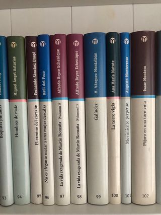 Libros literatura en castellano. 1 euro ejem