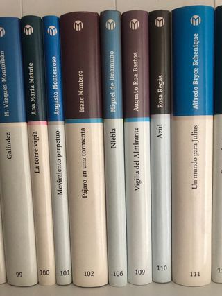 Libros literatura en castellano. 1 euro ejem