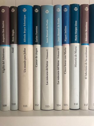 Libros literatura en castellano. 1 euro ejem