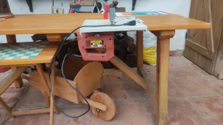 Mesa para sierra de calar neutechnik y sierra cas