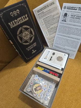 Marshals Juego de Cartas del Lejano Oeste