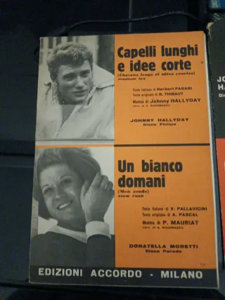 Spartiti musicali Johnny Hallyday