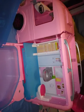 Camper Barbie Rosa