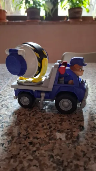 Veicolo Betoniera Rubble & Crew con Personaggio