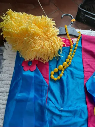 Disfraz Hippie Infantil Talla 7-9 Años