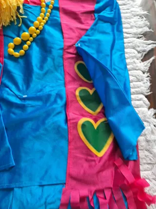 Disfraz Hippie Infantil Talla 7-9 Años