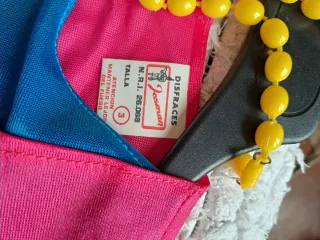 Disfraz Hippie Infantil Talla 7-9 Años