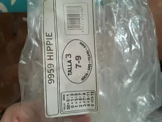 Disfraz Hippie Infantil Talla 7-9 Años