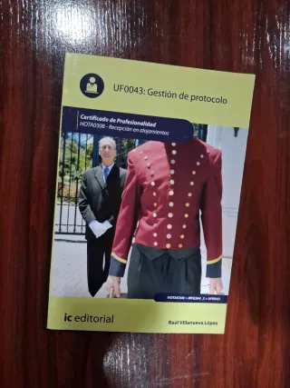 Gestión de protocolo. HOTA0308 - Recepción en a...