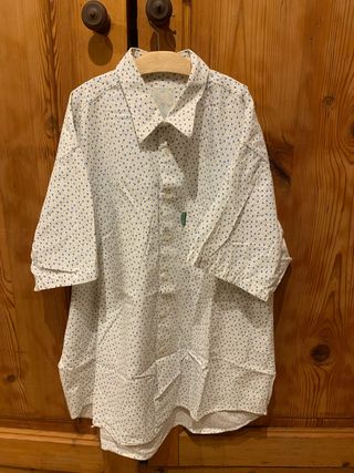 Camisa estampada manga corta