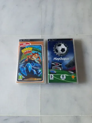 Juegos PSP Crash Bandicoot y PlayChapas