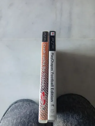 Juegos PSP Crash Bandicoot y PlayChapas