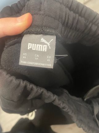 Chándal Puma Olympique de Marsella Negro Naranja