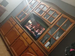 Mueble de comedor de madera