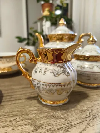 Servizio Tè Bavaria Oro Vintage anni '60
