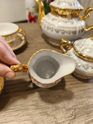 Servizio Tè Bavaria Oro Vintage anni '60