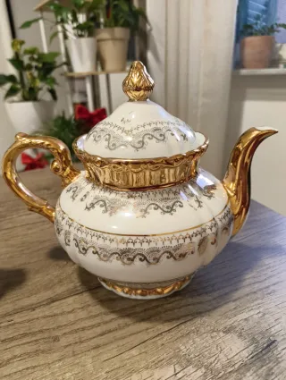 Servizio Tè Bavaria Oro Vintage anni '60