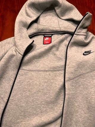 Sudadera Nike Gris con Cremallera original de nike