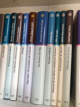 Libros literatura en castellano. 1 euro ejemplar