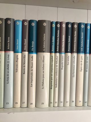 Libros literatura en castellano. 1 euro ejemplar