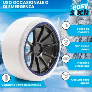 Catene da Neve Tessuto Easy Sock Taglia S