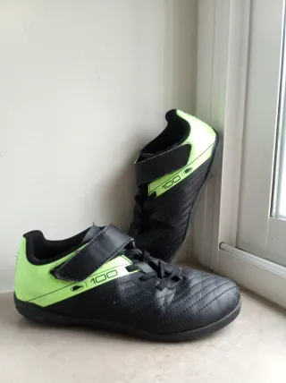 Botas de fútbol Kipsta niños