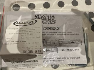 Patinete Infantil Slamm Naranja