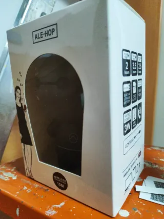 Altavoz Bluetooth ALE-HOP Negro