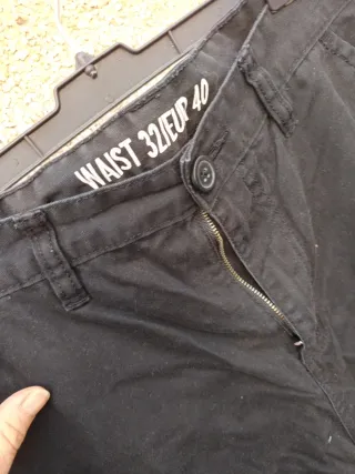 Pantalones cortos hombre negros