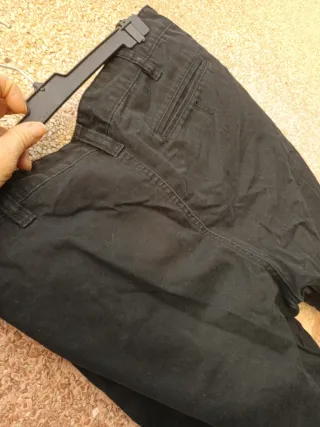 Pantalones cortos hombre negros