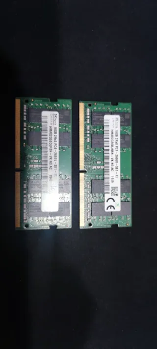 2x Hynix 16GB DDR4 SODIMM RAM