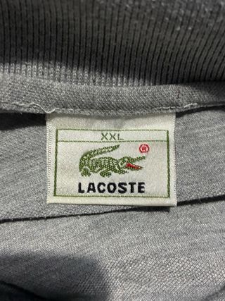 Polo manica lunga Lacoste vintage