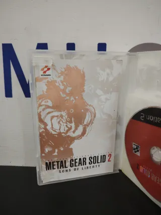 Metal Gear Solid 2 PS2 PAL