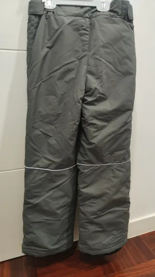 Pantalón de nieve para niño gris