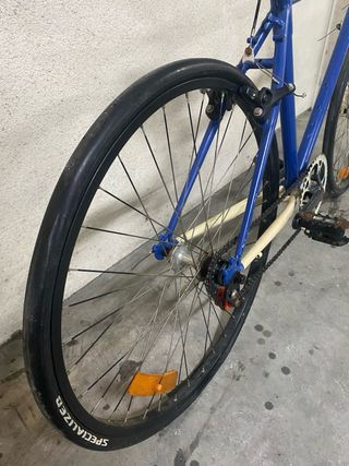 Bicicleta Fixie Azul