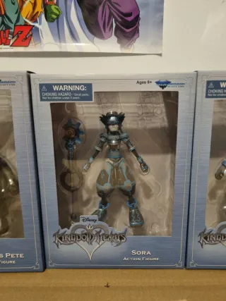 Lote Figuras Kingdom Hearts Sora Goofy Pete