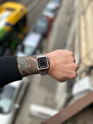 Reloj Curren Negro/Plateado