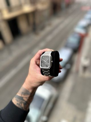 Reloj Curren Negro/Plateado